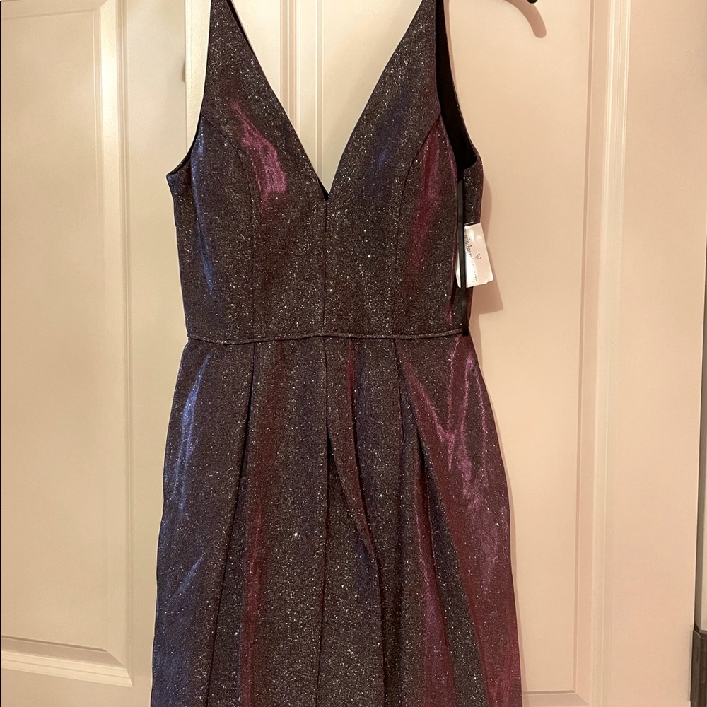 Black & Sliver Sparkly Prom Dress!